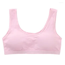 Camisoles & Tanks Comfortable Kids Bras Wireless Puberty Girls Bra Breathable Training Underwear Children Padded