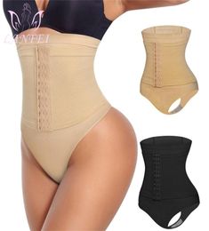 LANFEI Women High Waist Thong Panty Shaper Tummy Control Panties Slimming Body Shapers Butt Lifter Underwear Sheath Belly Briefs 24059043