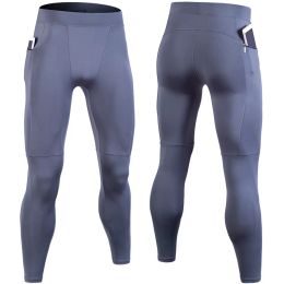 Clothing Men Compression Pants Pocket Running Tights Sport Leggings Men GYM Running Pants Jogging Man Sportswear Fitness Trousers