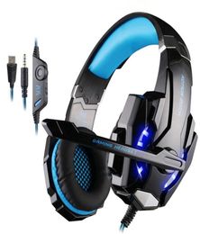 Gaming Headsets Big Headphones with Light Mic Stereo Earphones Deep Bass for PC Computer Gamer Laptop PS4 New XBOX6167200