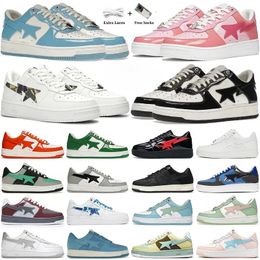 2024 New Arrived Designer shoes men women shoes is low top Black White Baby Blue Orange Camo Green Suede Pastel Pink Nostalgic Burgundy Grey fashion trainers size 36-47