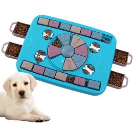 Toys Pet Dog Puzzle Toy Interactive Eat Slowly Feeder Food Dispenser Pet Improve IQ Slowly Eating Bowl NonSlip Cat Dog Training Game