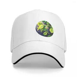 Ball Caps Morh On Wet Leaves Baseball Cap Military Man Trucker Snapback Beach Bag For Men Women'S