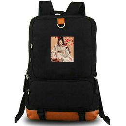 Fujiwara Sai backpack Hikaru no go daypack Player school bag Cartoon Print rucksack Leisure schoolbag Laptop day pack