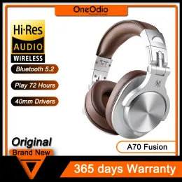 Headphones Oneodio A70 Fusion Bluetooth Wireless Headphones Bass Sound Studio Recording Headset with Daisychain for Professional DJ Mixing