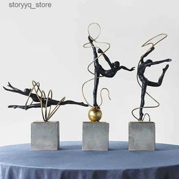 Other Home Decor Gymnasts Decorative Crafts Dance Youth Family Living Room Office Desktop Decoration Graduation Gift Q240229