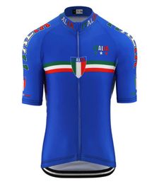 Summer new ITALIA national flag pro team cycling jersey men road bicycle racing clothing mountain bike jersey cycling wear clothin4587429