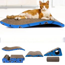 Scratchers Cat Scratching Pad Big Pet Cat Scratching Corrugated Board Kitten Cardboard Products Accessories Couch Pet Scratch Protect Mat