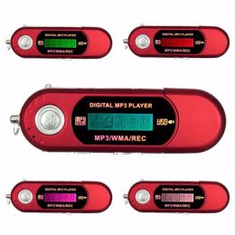 Player USB MP3 Player Portable Music Player Digital LCD Screen 4G Storage FM Radio Multifunction MP3 Music Player USB Stick K1KF