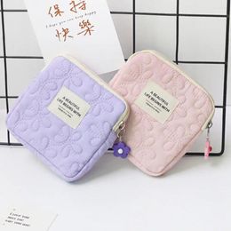 Storage Bags Fashion Women Small Cosmetic Bag Mini Coin Pouch Zipper Closure Lightweight Portable Travel Accessory Container