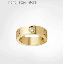 Rings Ring Luxury Jewellery Gold ring For Women Titanium Steel Alloy Gold-Plated Process Fashion Accessories Never Fade Not Allergic designer Ring men 240229