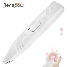 Trimmers Benepaw Professional Dog Grooming Clippers Electric Low Noise Pet Hair Trimmer For Hair Around Paws Eyes Ears Face Rump