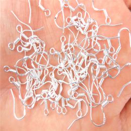 Jewellery Free Fast Shipping 500x Lot 15mm Making Jewellery Findings Sier Fish Hook Earrings Stamped Sier Hooks Earwire