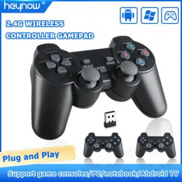 Gamepads HEYNOW 2.4Ghz Wireless Gamepad For Super Console X Pro Max For Android TV Box/PS1 PS2 PS3 Emulator Linux Win System Game Player