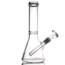 Hookah beaker Glass Bong water pipes ice catcher thick material for smoking 10.7" bongs LL