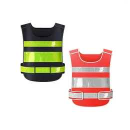 Motorcycle Apparel Reflective Vest Mesh Construction Protector High Visibility Biking For Running Hiking Work Women