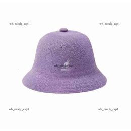 Ball Caps New Kangol Kangaroo Dome Rabbit Hair Woman Bucket Hats Multicolor Man Cps Fisherman Hat Unisex 11 Colours Couple Models Hats Fashion Kangol White Fox Hat 745