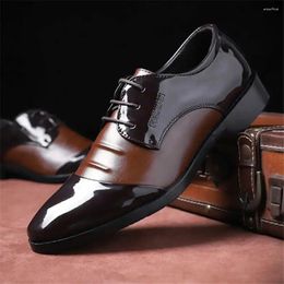 Dress Shoes Low Heeled Banquet Formal For Mens Boys Black And Red Sneakers Sports Promo Super Sale