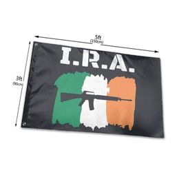 Banner Flags Ira Irish Republican Army Tapestry Courtyard Flag 3X5Ft Terracepot Balcony Outdoor Decoration Lawn Garden Flower Flag90 Dh2Pr