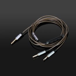 Accessories Audio Cable with mic For Hifiman HE400S HE400i HE560 HE350 HE1000 Edition X V2 SUSVARA Arya Handel XF200 headphones