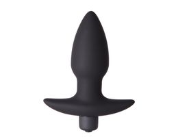10 Speeds Silicone Anal Plug Bullet Vibration Anal Vibrator Butt Plug Prostate Massage Stimulation Sex Toys for Women Men2091637