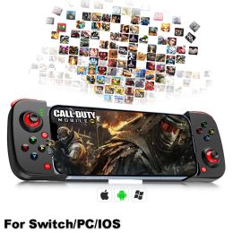 Gamepads Mobile Game Controller for iPhone/Android/PC with Expandable Support for Hongmeng Mobile Wireless Gamepad Joystick for Switch
