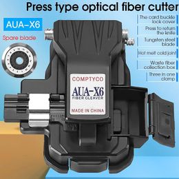 Fibre Optic Equipment COMPTYCO FTTH High-precision AUA-X6 For Cold Joint/ Melt Optical Cleaver Machine Three-in-one Clamp Slot