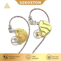 Headphone/Headset Original QKZ ZX1 HiFi Earphone Sports Noise Cancelling Music Monitor Headset Bass Earbuds Wired Headphones fone de ouvido