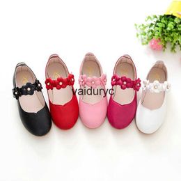 Flat shoes Girls PU Leather Princess Pretty Shoes Students Outdoor Performance Fashion Size 21-36 with Wedding Ceremony PartyH24229