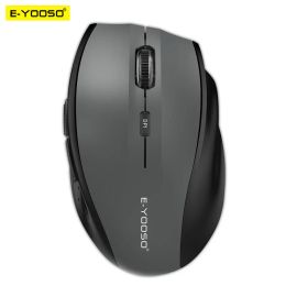 Mice EYOOSO E1010 USB 2.4G Wireless Gaming office Mouse 2400 DPI optical Game Mice ergonomic for laptop PC computer