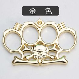 Best Price Limited Editon Gaming Knuckle Outdoor Gear Hard Four Finger Rings Iron Fist Self Defense Portable Paperweight Accessory 337132