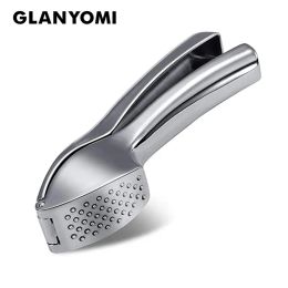 Tools Garlic Press Crusher and Mincer with Sturdy Construction Professional, Food Grade, Rust proof, Easy Squeeze and Clean