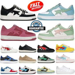 Stask8 Footwear Designer Casual Shoes Grey Black Colour Camo Combo Pink Green ABC Camos Pastel Blue Patent Leather Men Women Trainers Sports with box