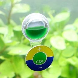 Aquariums CO2 Indicator Drop Checker Long Term Monitor Test Real time Solution kits for Aquarium Fish Tank Water Plant