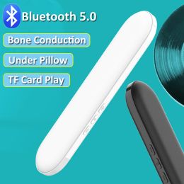 Speakers Bone Conduction Bluetooth Speaker Under Pillow MusicBox Wireless Stereo Soundbar TF MP3 Player Improve Sleep For TikTok/Facebook