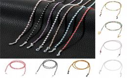 Face Mask Lanyard with Clips Eyeglass Neck Chain Strap Beaded Masks Holder NonSlip AntiLost Mask Chain for Unisex 16 Styles X6535827537