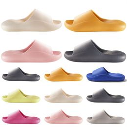 Style74 Men Women Slippers Summer Slides Designer Sandals Classic Beach Waterproof Green Pink Red Yellow Orange Blue Grey Mens Slipper Sandal Slide 36-45