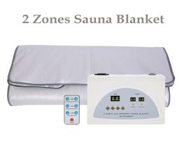 Far Infrared Sauna Blanket Thermal lose Weight Slimming Body Wrap Portable Bag FIR slim machine6222204