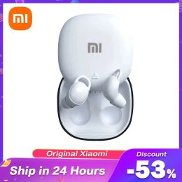 Headphones Xiaomi TWS Wireless Headphones Bluetooth Earphones Mini Invisible Sleeping Earbuds Noise Reduction Headset With Mic Comfortable