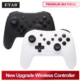 Gamepads New Rubber Oil Wireless Controller For Nintendo Switch PC PS3 TV BOX Joystick BT Gamepad Professional LagFree TURBO Gamepad