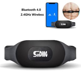 Equipment Sunding Bluetooth 4.0 Wireless Smart HeartRate Sensor Sport Fitness Accessories for Runing Cycling Heart Rate Monitoring Tool