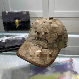 Brim Hats new designer mens Baseball brand tiger head bee snake embroidery bone mens and leisure mesh truck drivers hatHH66 240229