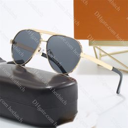 Designer Polarized Sunglasses Mens Pilot Sunglasses Fashion Outdoor Cool Driving Eyeglasses Sun Glasses With Box 5 Colors