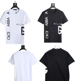 Fashionable young men's Luxury Clothes Mens designer Casual Top Tees Summer Couple Simple Printed High Quality letter short sleeve men and women t shirt