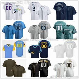 Stitched 2024 Baseball Jersey 58 Yoniel Curet 49 Kevin Kelly 52 Zack Littell 74 Jacob Lopez 88 Phil Maton 44 Ryan Pepiot 38 Colin Poche 39 Manuel Rodriguez 28 Greg Jones