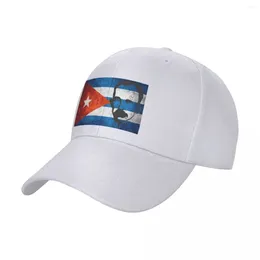 Ball Caps Jose Marti - Cuban Poet Flag Cuba Baseball Cap Black Sunscreen Snapback Women Hat Men'S