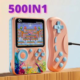 Players Trouvaille Handheld Game Console Portable, 500 Retro Games in 1, gb boy colour, 3 inch screen, video game 2 player play on TV