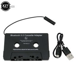 DVD VCD Player Universal Bluetooth 5.0 Converter Car Tape Converter Car MP3/SBC/stereo Bluetooth Audio Cassette Player AUX AdapterL2402