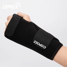Safety COPOZZ Ski Wristbands Unisex Wrist protection Sweat Bands Yoga Running Fitness sports Bracer Safety Accessories Wrist Support