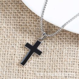 dy davidjersey religious David Yurma Jewelry necklace designer bracelet for women luxury jewelry dy Cross Necklace Simple and Popular Pendant Stainless Steel Chai